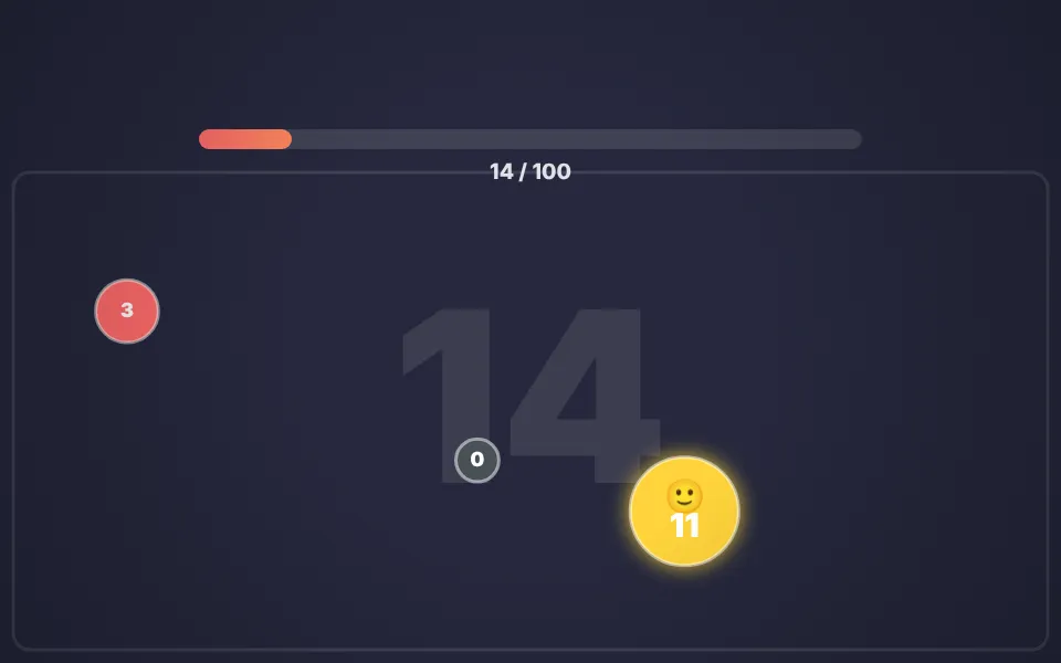 Screenshot of Hundreds