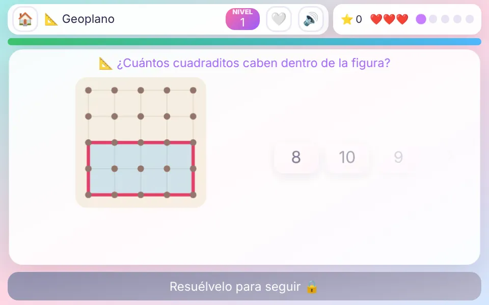 Screenshot of Geoboard