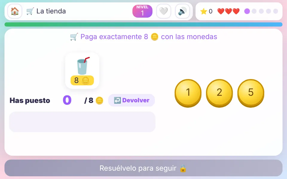 Captura de La tienda