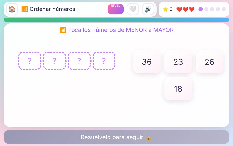 Screenshot of Order Numbers