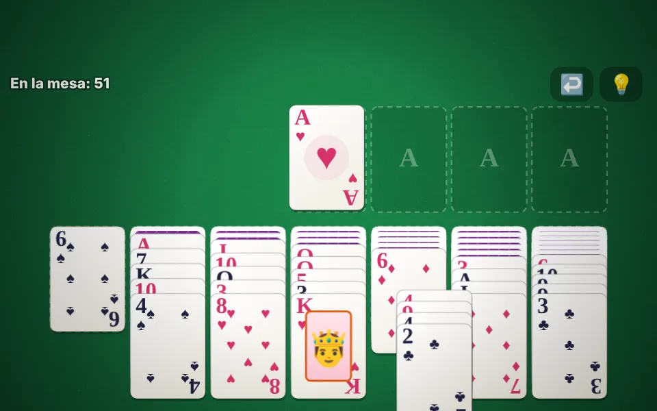 Screenshot of Russian Solitaire